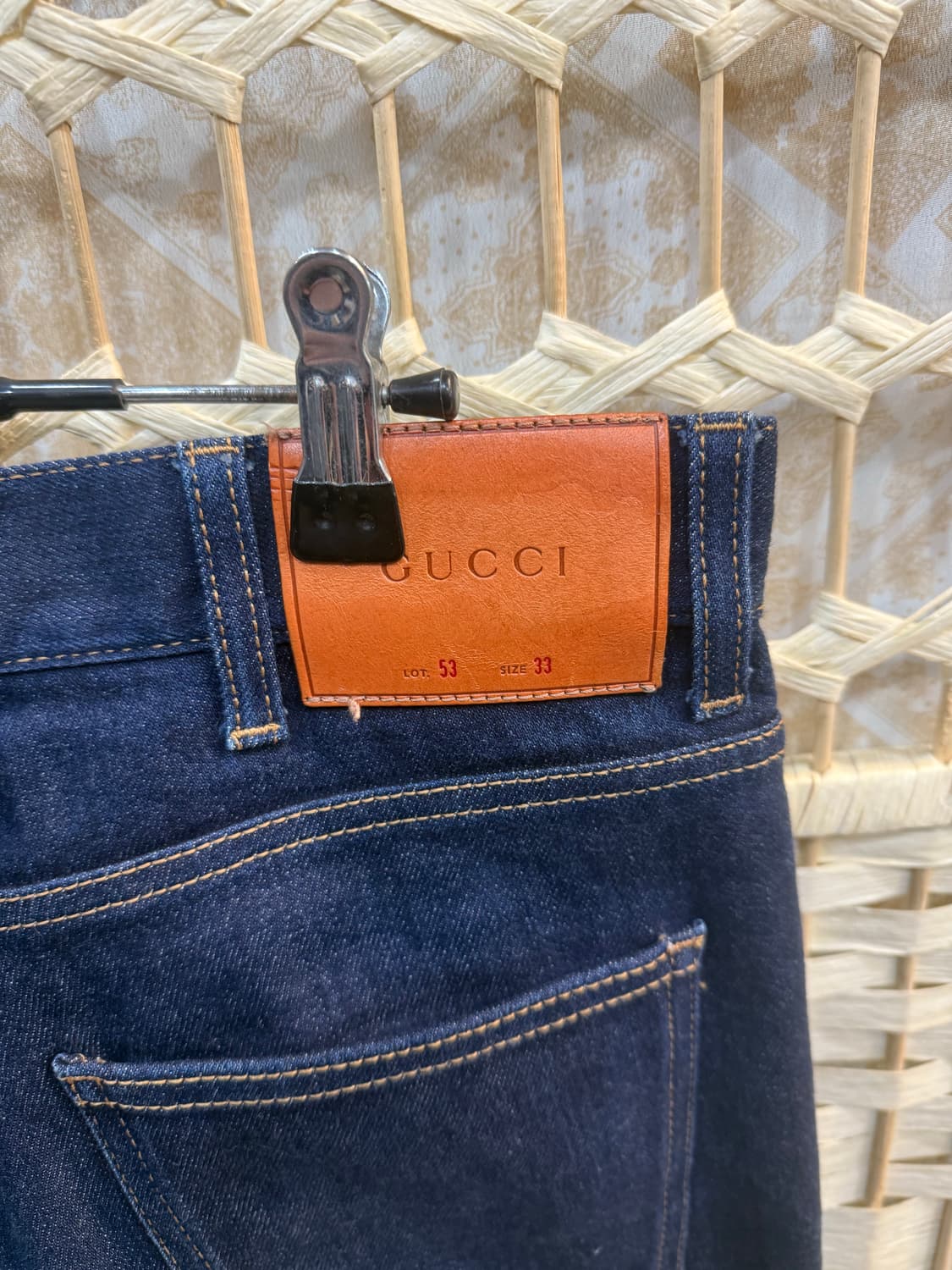 33/21ss 정품 구찌 데님바지 팝니다 상품이미지9