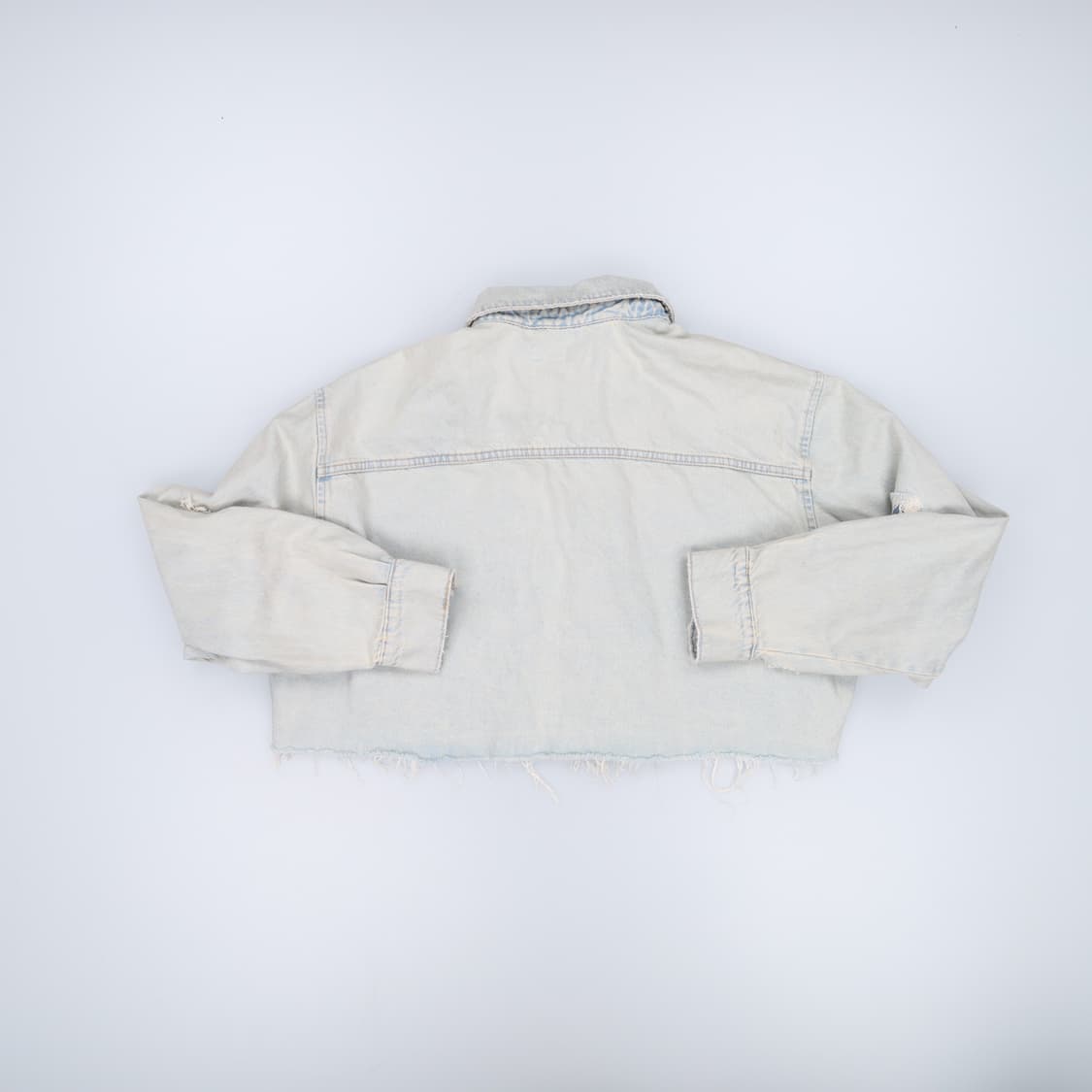 EUR L 자라 여성 크롭데님 0203H1 상품이미지2