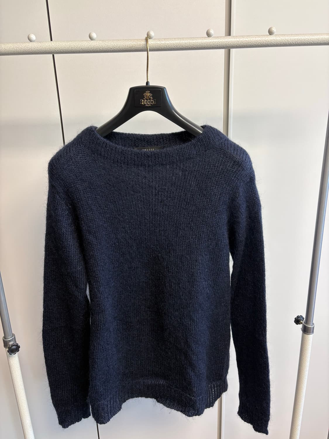 Unused 보트넥 니트 판매합니다. 상품이미지1