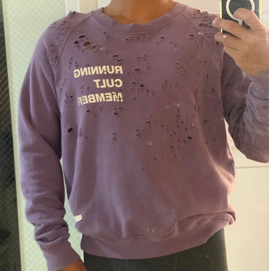 Satisfy 모스테크 맨투맨 아카이브 상품이미지2