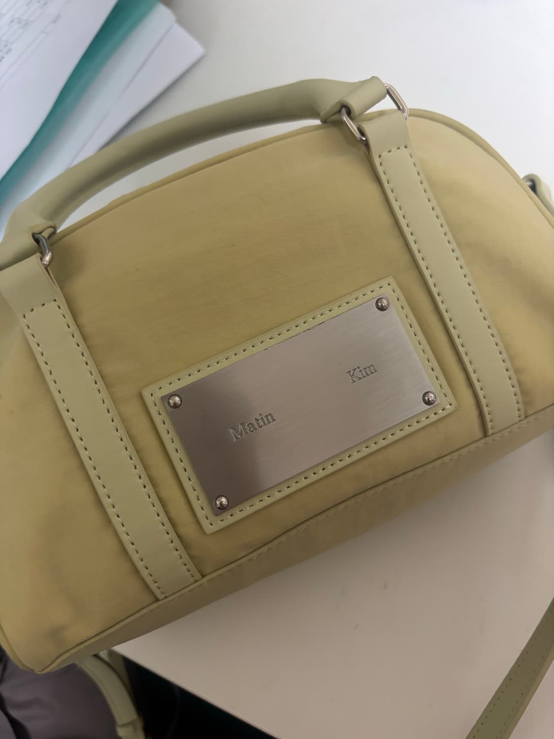 마뗑킴 토트백 베이지 상품이미지2