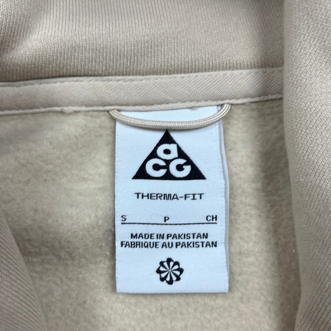 나이키 ACG 베이지 후드티 상품이미지4