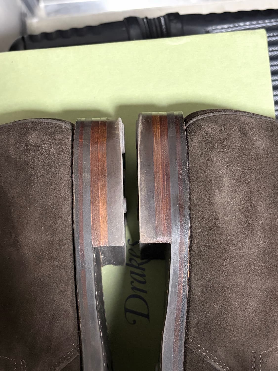 (270) 드레익스 스웨이드 머피 처카부츠 다크브라운 판매 상품이미지7