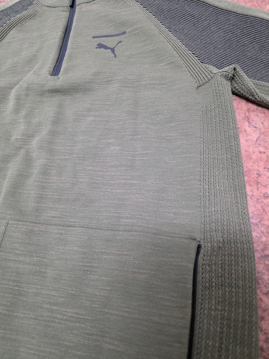 푸마 에보니트 하프집업 풀오버 L 상품이미지5