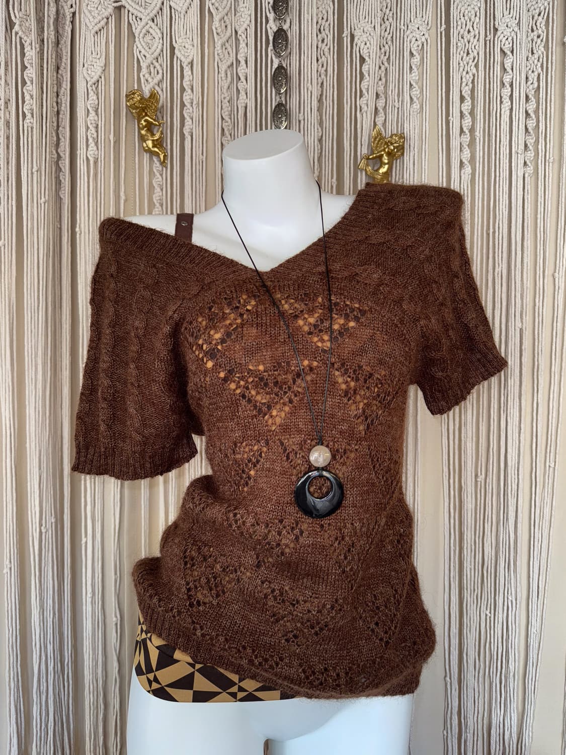 Check Board Belted Sleeveless 0023 상품이미지7