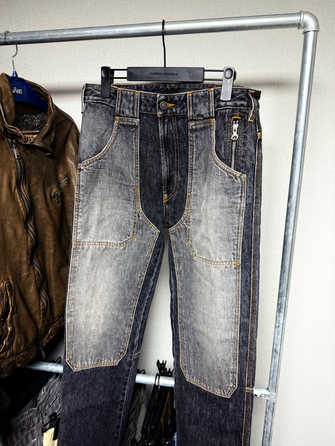 DIESEL 디젤 남성 P 5 D 트라우저 데님 팬츠 - 다크 그레이 상품이미지1