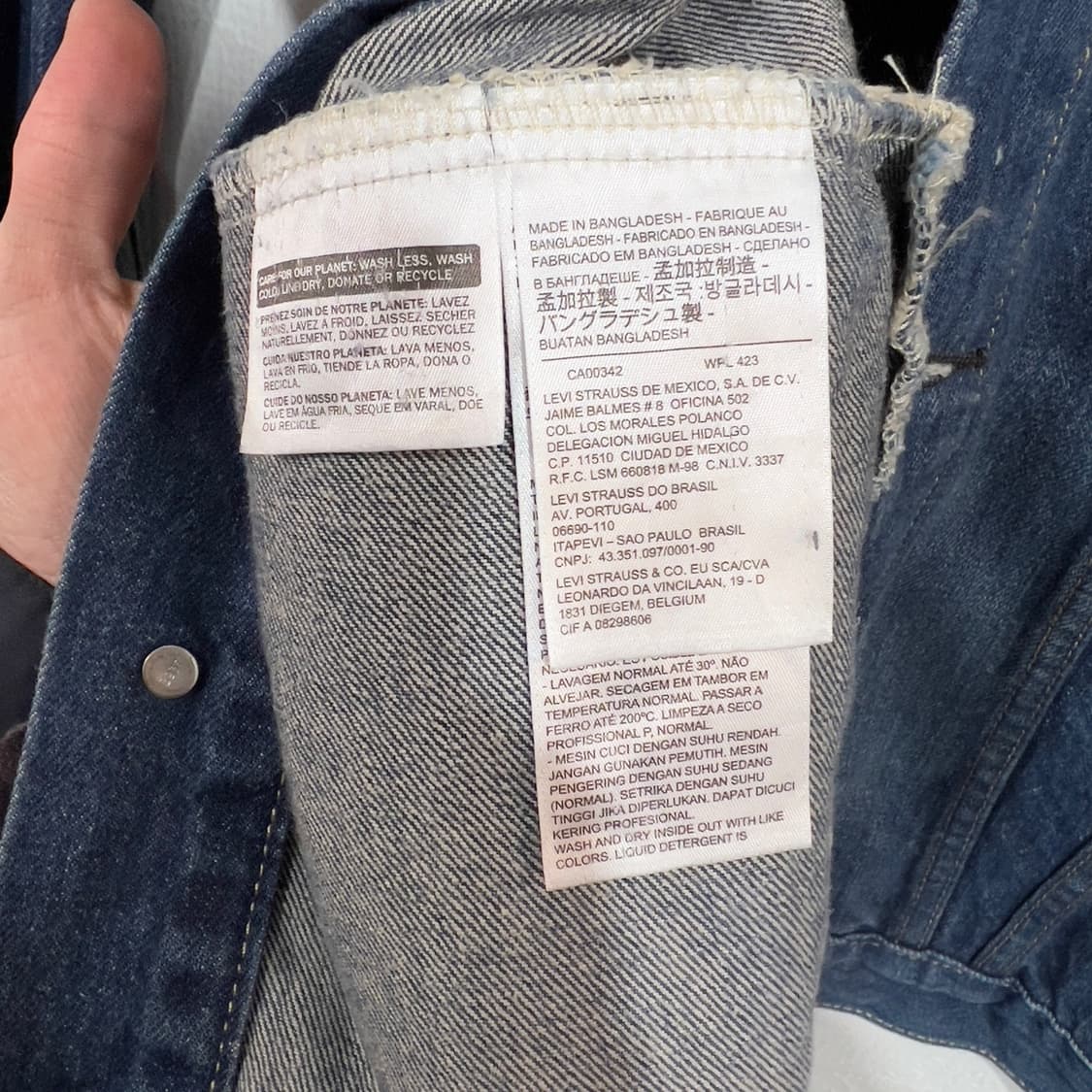 리바이스 워크 데님자켓 상품이미지7