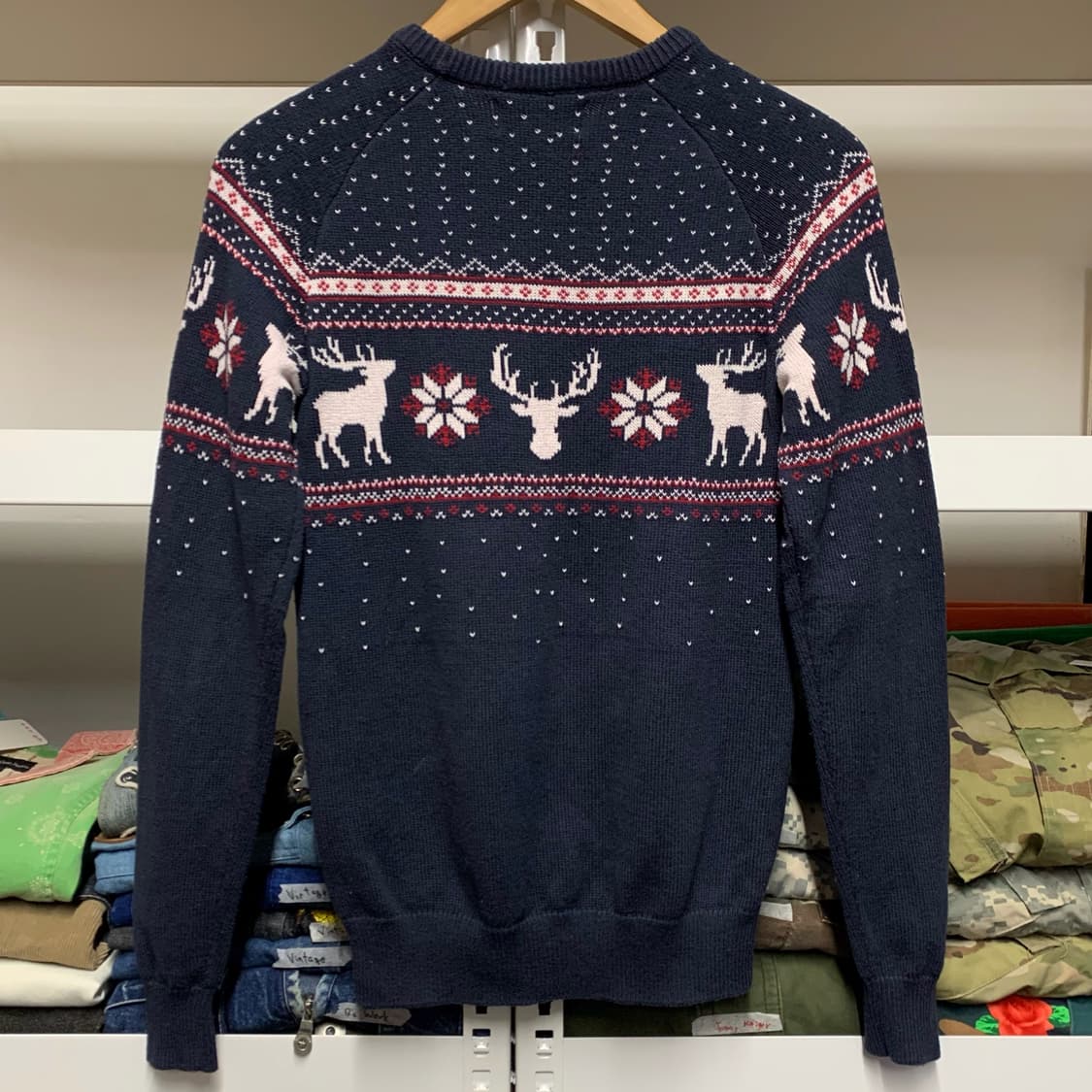 [S] 햄프턴 리퍼블릭 노르딕 패턴 니트 상품이미지3