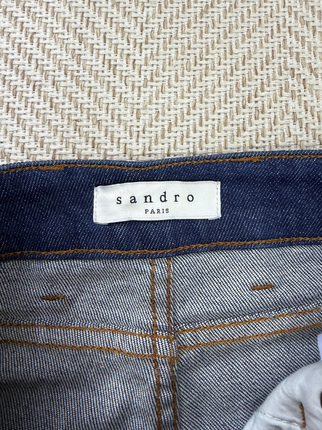 정품) 산드로 여성 데님 청바지 34(22) 상품이미지5