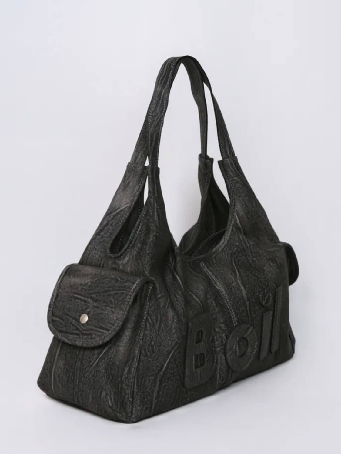 보일테일 메간 백 washed black 상품이미지2