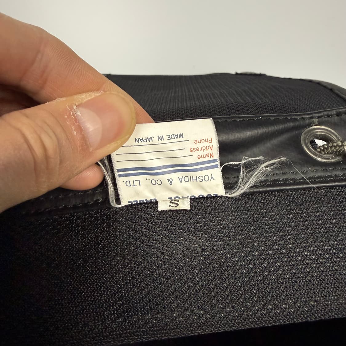 요시다포터 러기지라벨 뉴라이너 럭색 백팩 블랙 상품이미지10