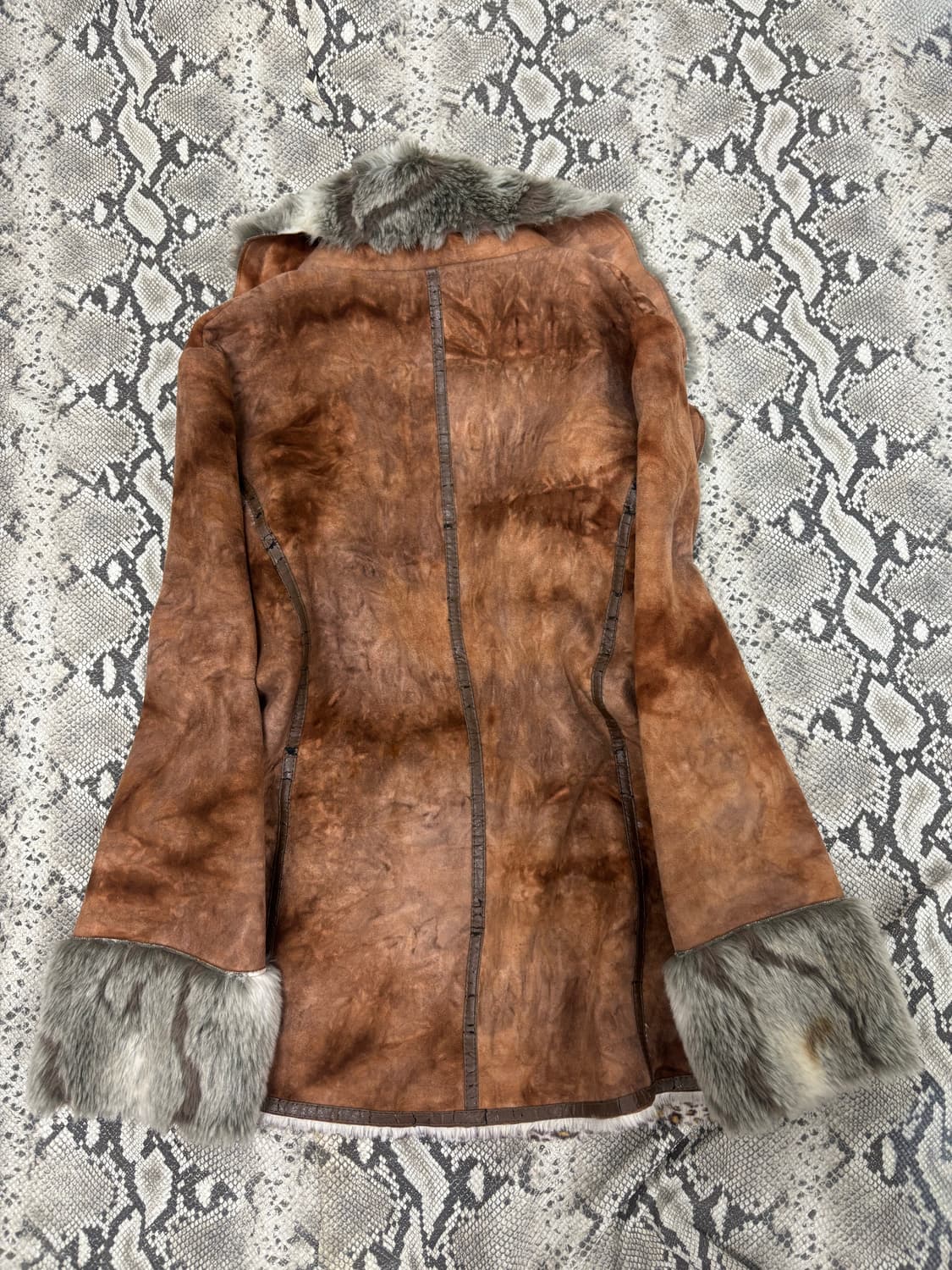 [GAL]Fur Trimming Leopard&Stud Detail Ja 상품이미지4