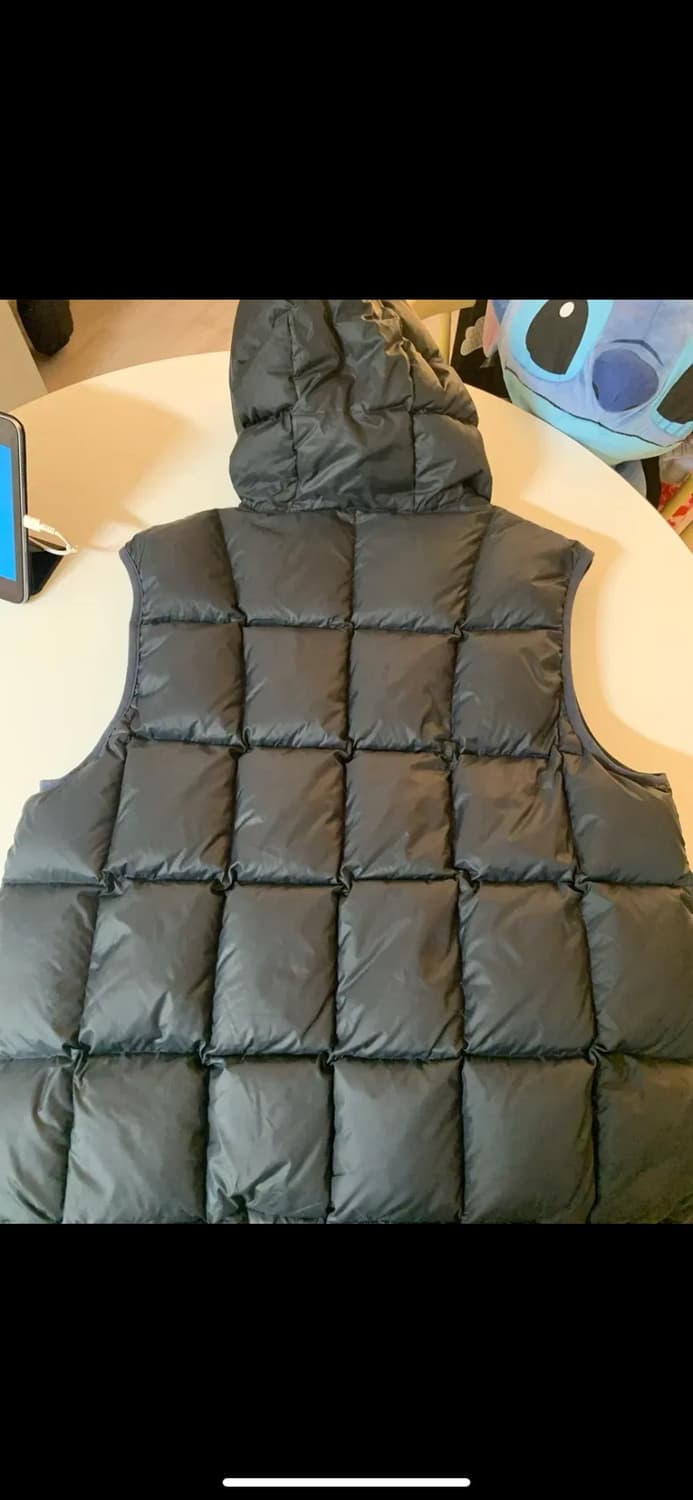 999휴머니티 구스다운 패딩 베스트 네이비 2사이즈 상품이미지3