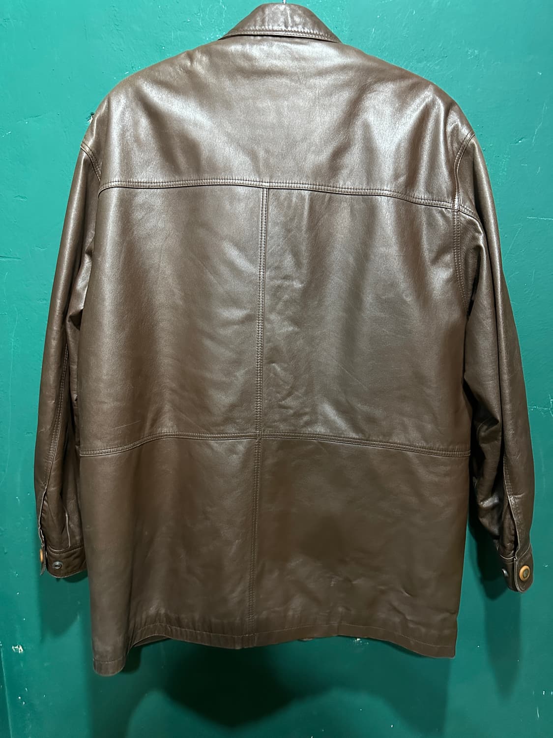 입생로랑 양가죽 아카이브자켓 브라운105 상품이미지3