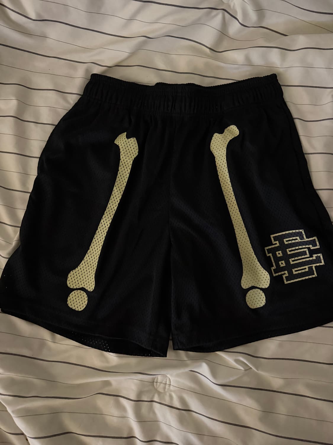 에릭 엠마누엘 베이직 쇼츠 블랙 본 상품이미지2