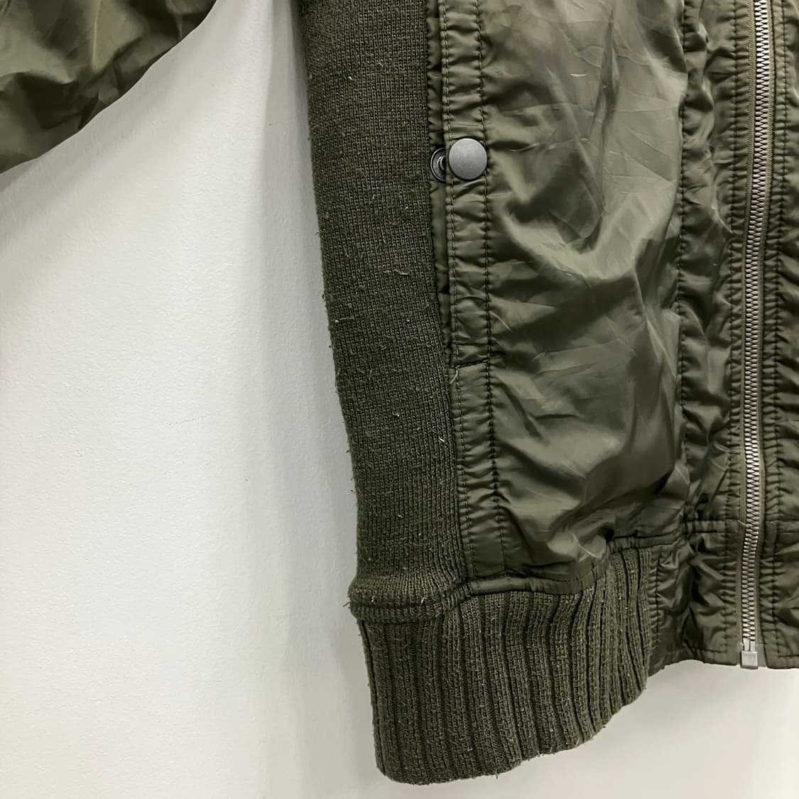 알파인더스트리 카키 후드 자켓 M 상품이미지8