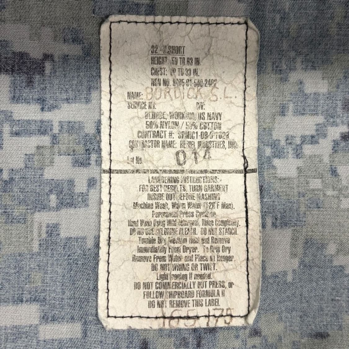 us navy 밀리터리 셔츠 v3684 상품이미지6