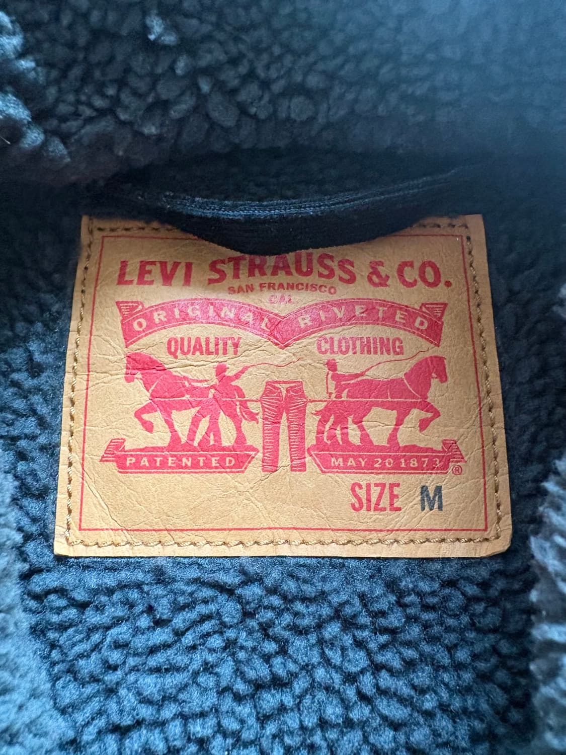 (m) 리바이스 쉐르파 자켓 상품이미지3