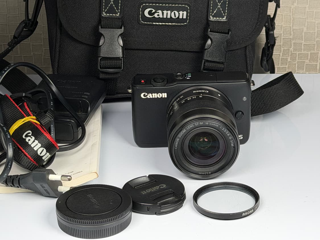 캐논 EOS M10 블랙 미러리스 카메라 상품이미지1