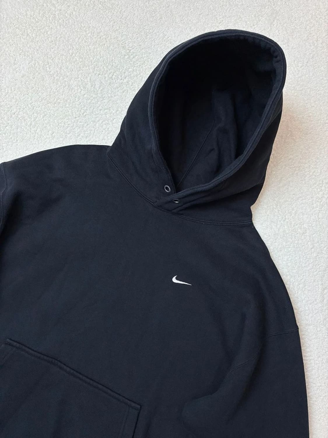 나이키 솔로 로고 헤비코튼 풀오버 후드티 PN5730 상품이미지2