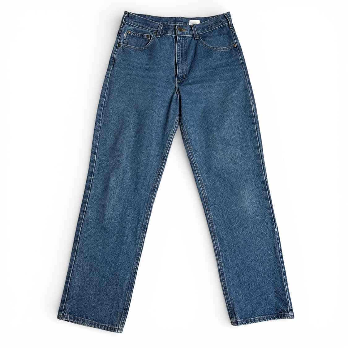 칼하트 가죽탭 데님팬츠 상품이미지4