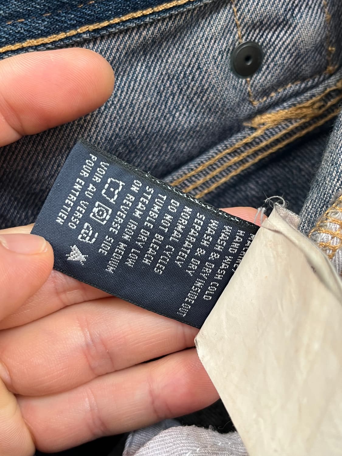 Ralph Lauren 앞트임 청치마 W28 상품이미지6