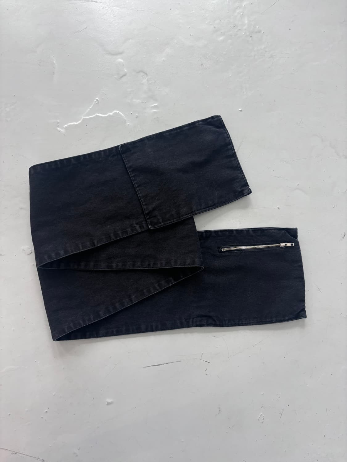 MPA denim muffler (black) 상품이미지3