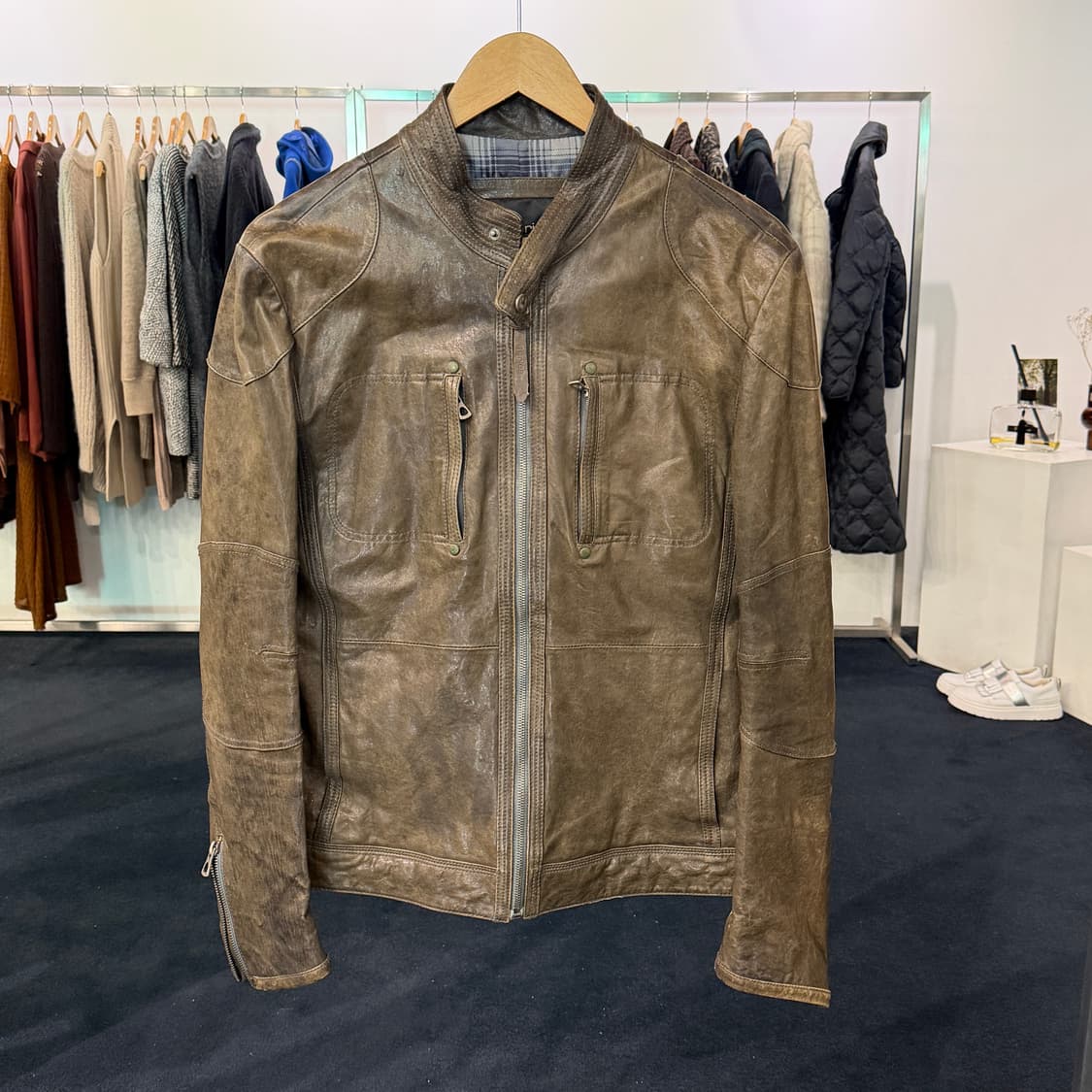 [100] 시리즈 램스킨 양가죽자켓 상품이미지1