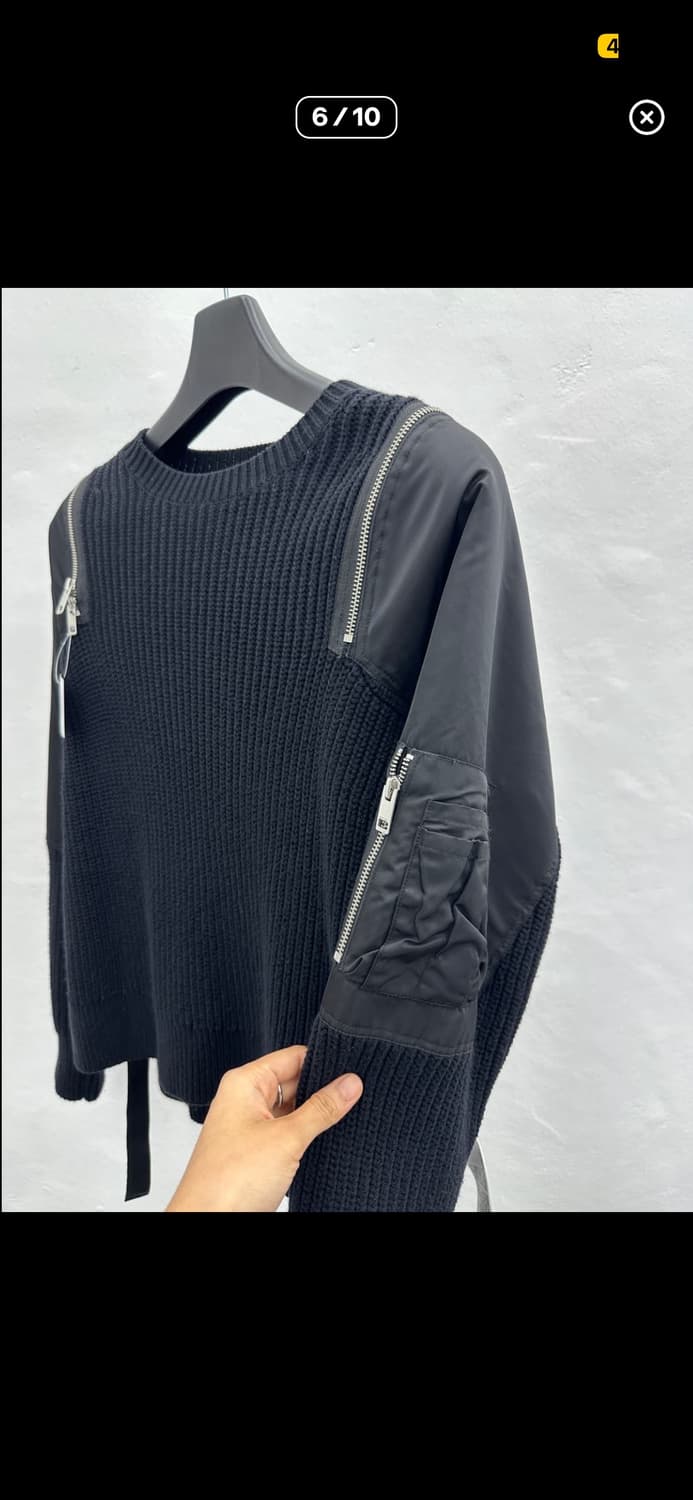 디젤 해체주의 니트 상품이미지6