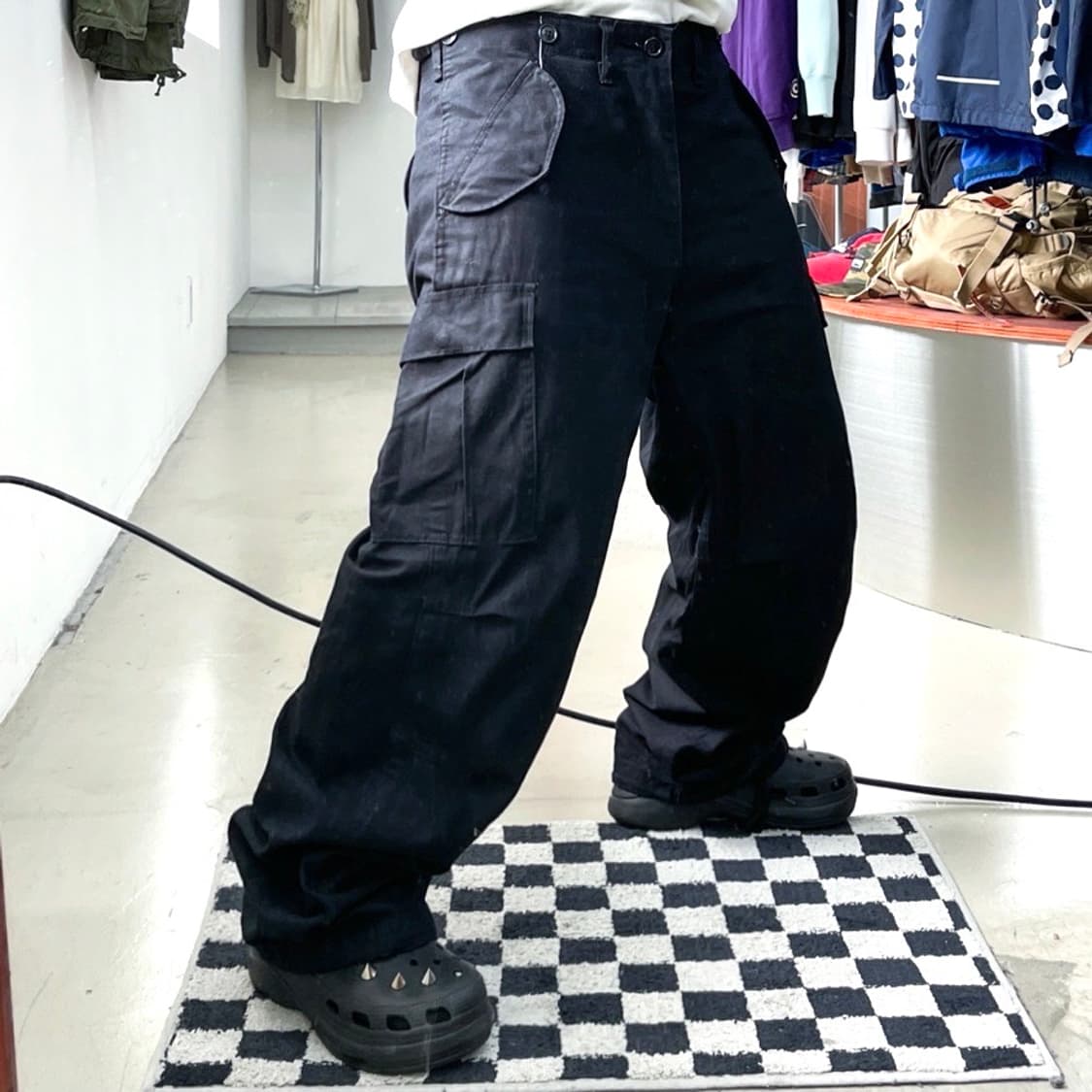 M-65 블랙 필드 팬츠 상품이미지1