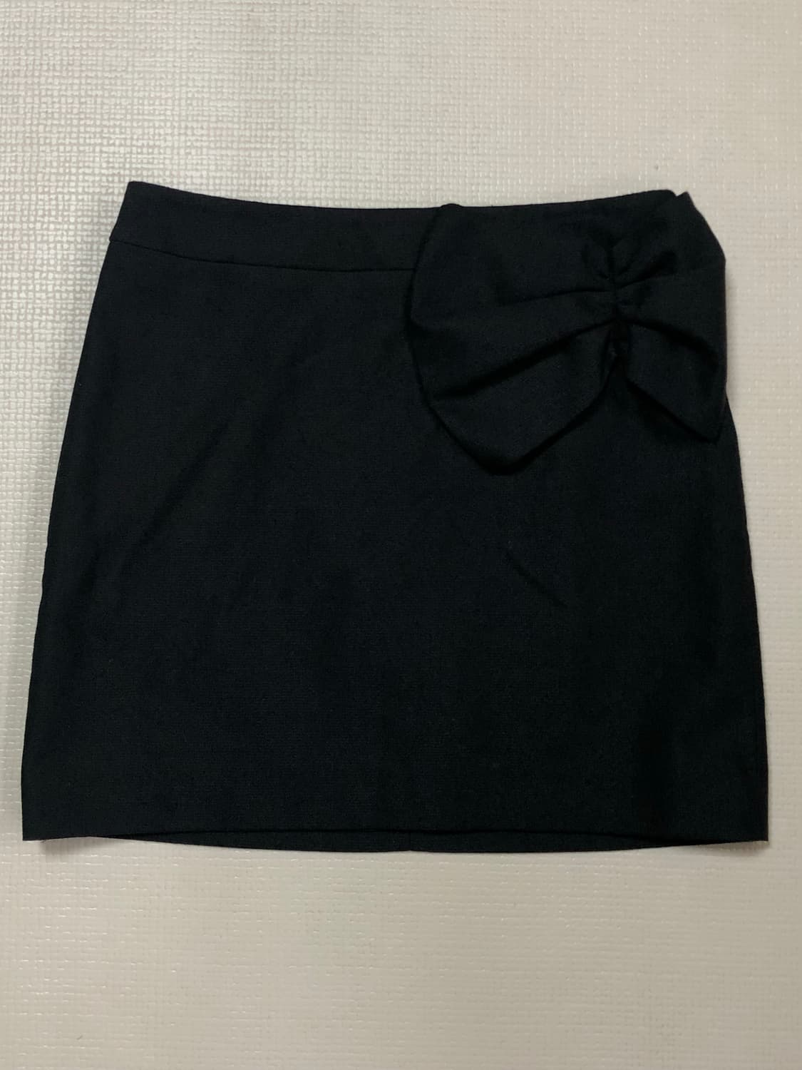 빈티지 블랙 리본 미니 스커트 상품이미지9