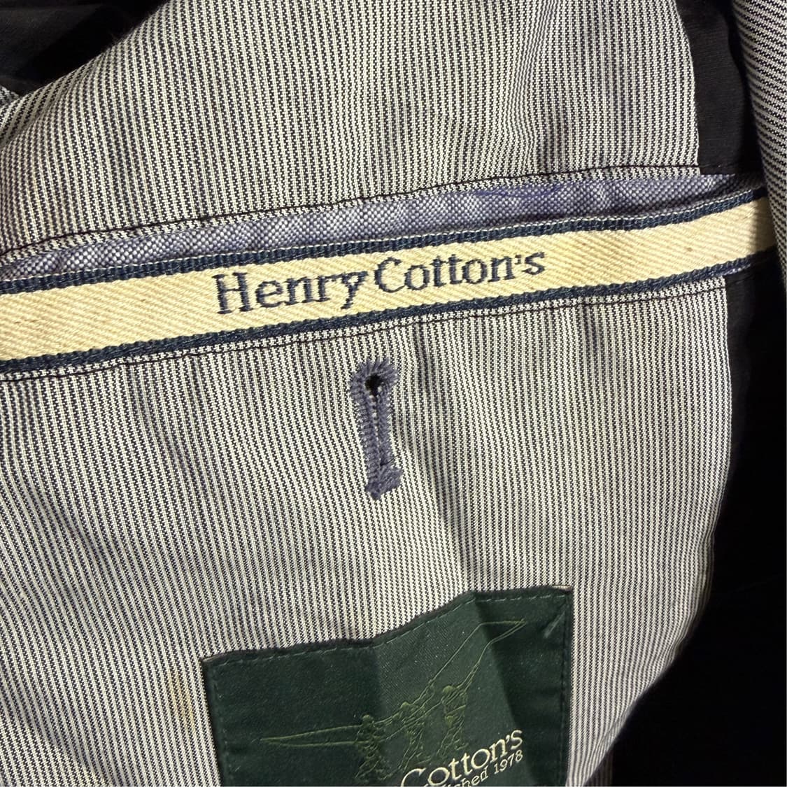 [105] 헨리코튼 나일론 블레이저 자켓 상품이미지9