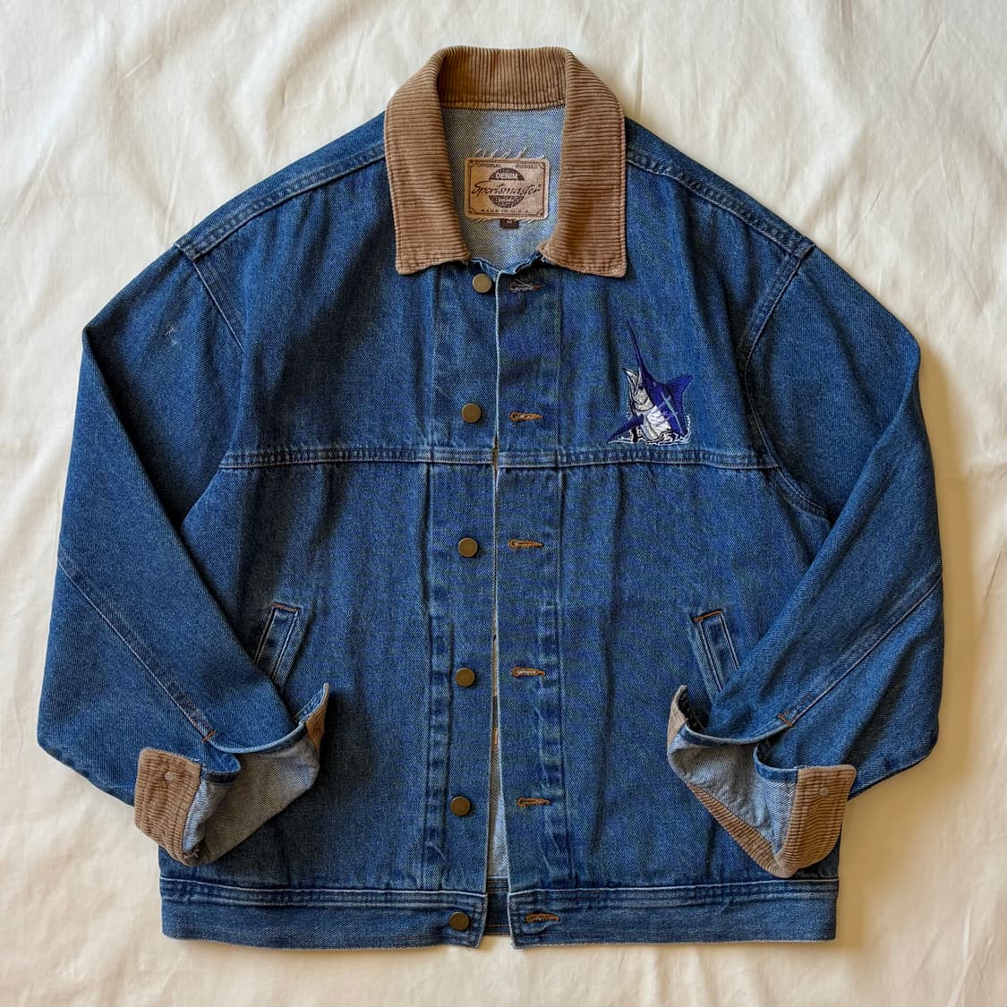 [M/105-108] 80s USA Sportsmaster 데님 자켓 상품이미지1