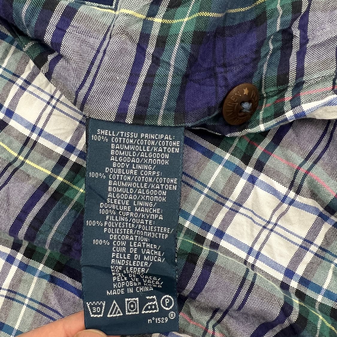 폴로 랄프로렌 네이비 스윙탑 자켓 XL 상품이미지9