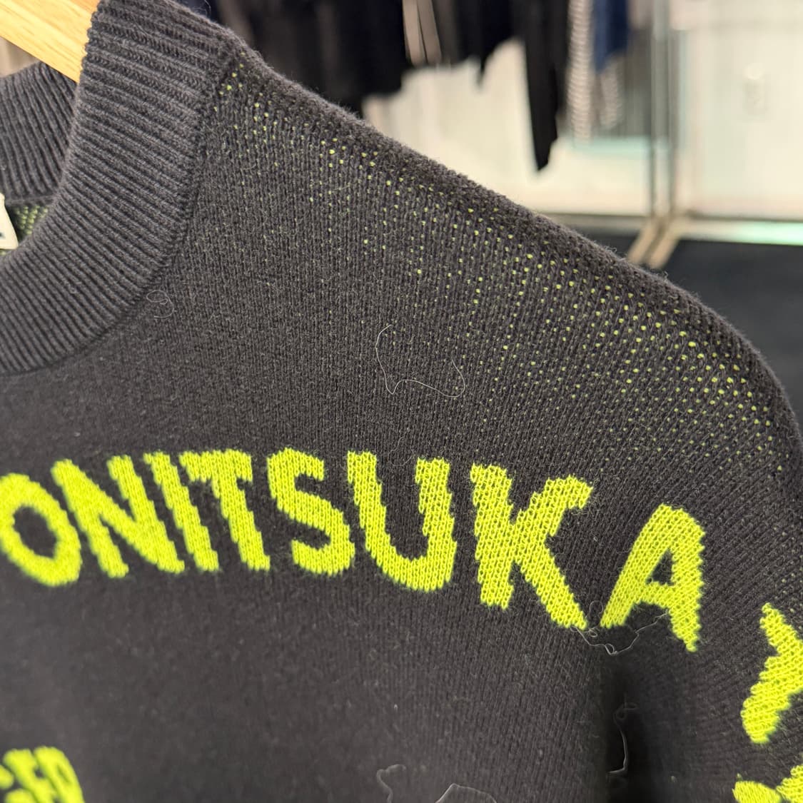 [M] 오니츠카타이거 레터링 니트 상품이미지3