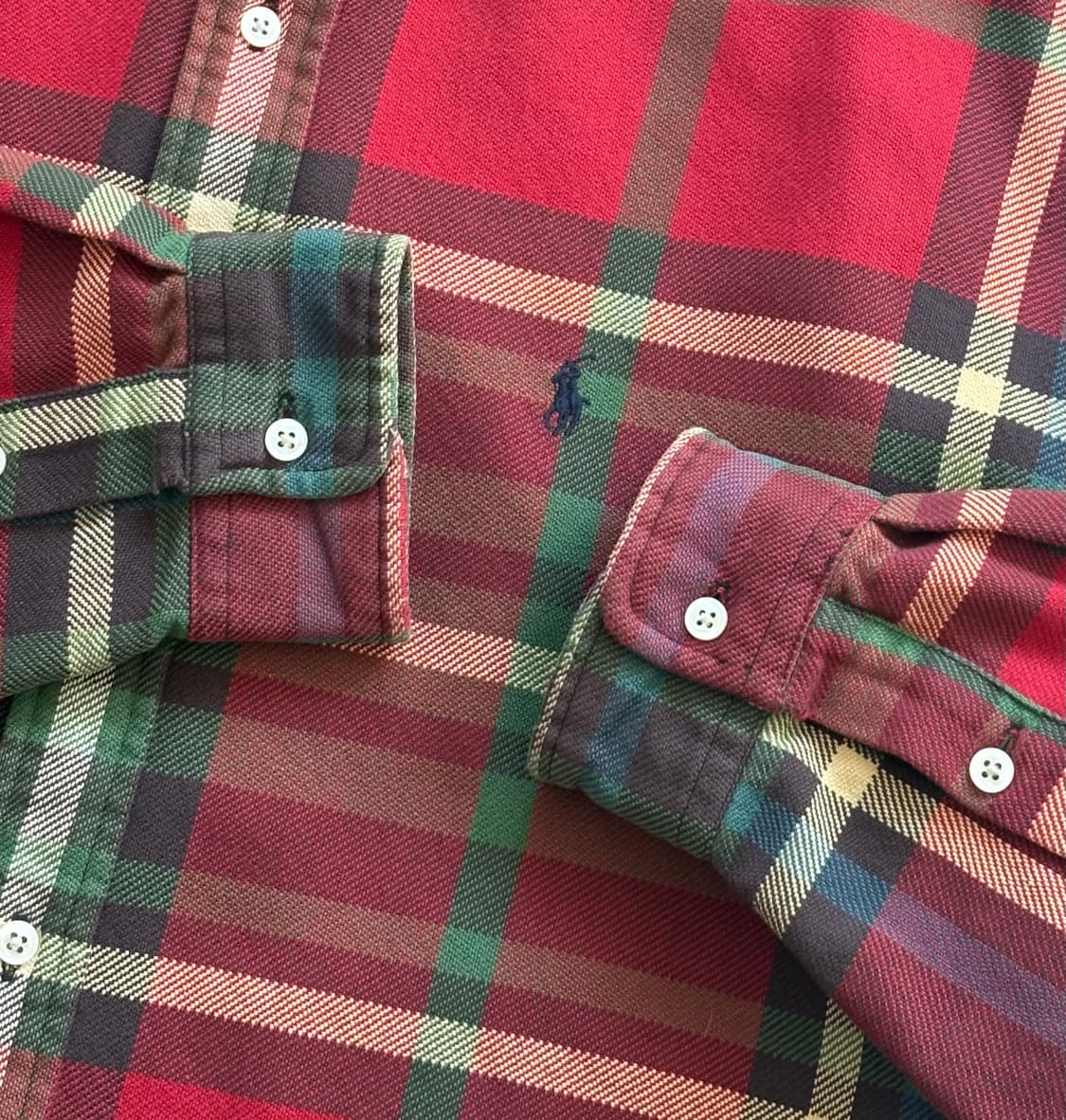 Polo 폴로랄프로렌 타탄 체크 셔츠 상품이미지3