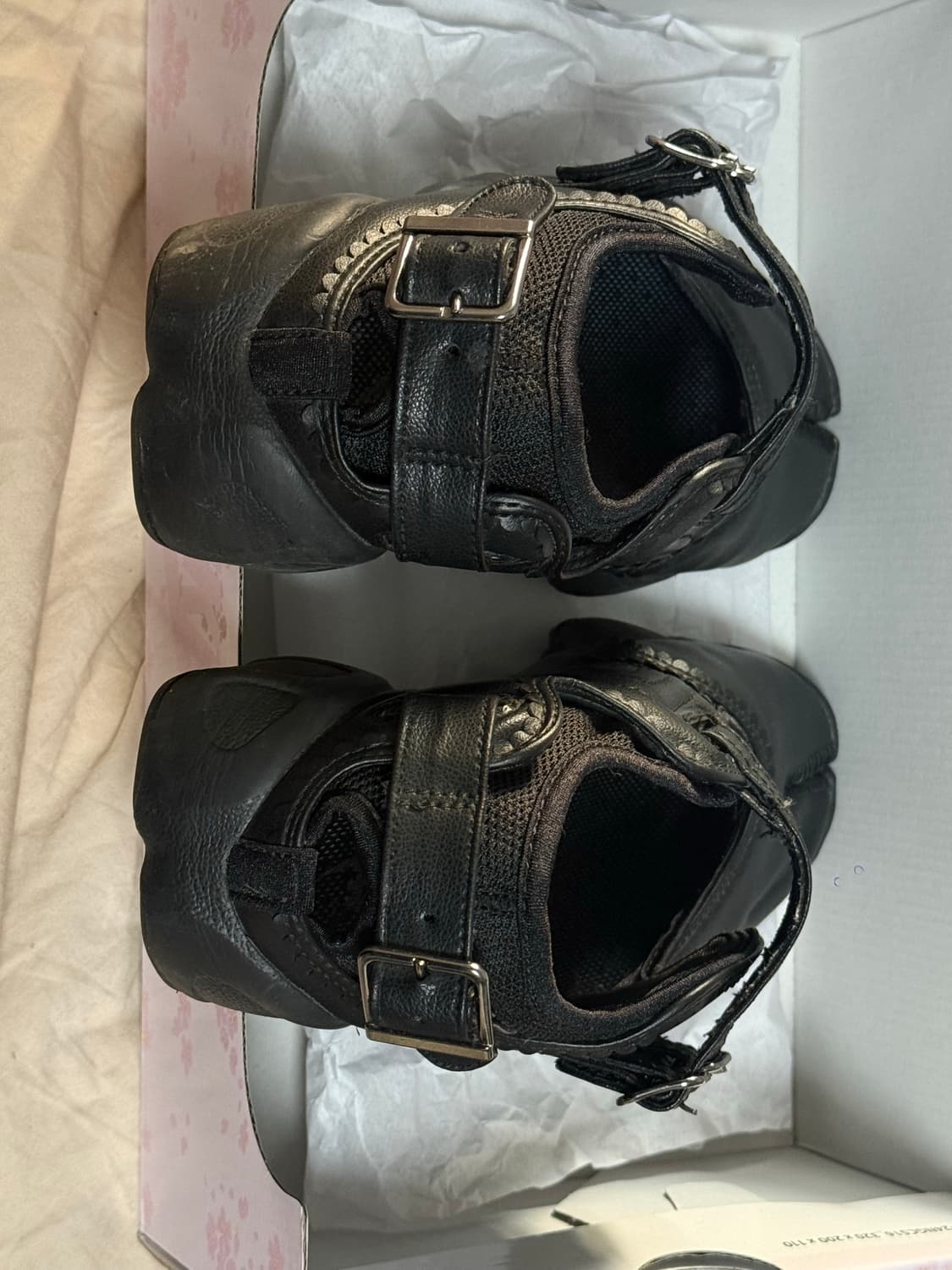 (240) 나이키 에어 리프트 브리드 스트랩 블랙 상품이미지3