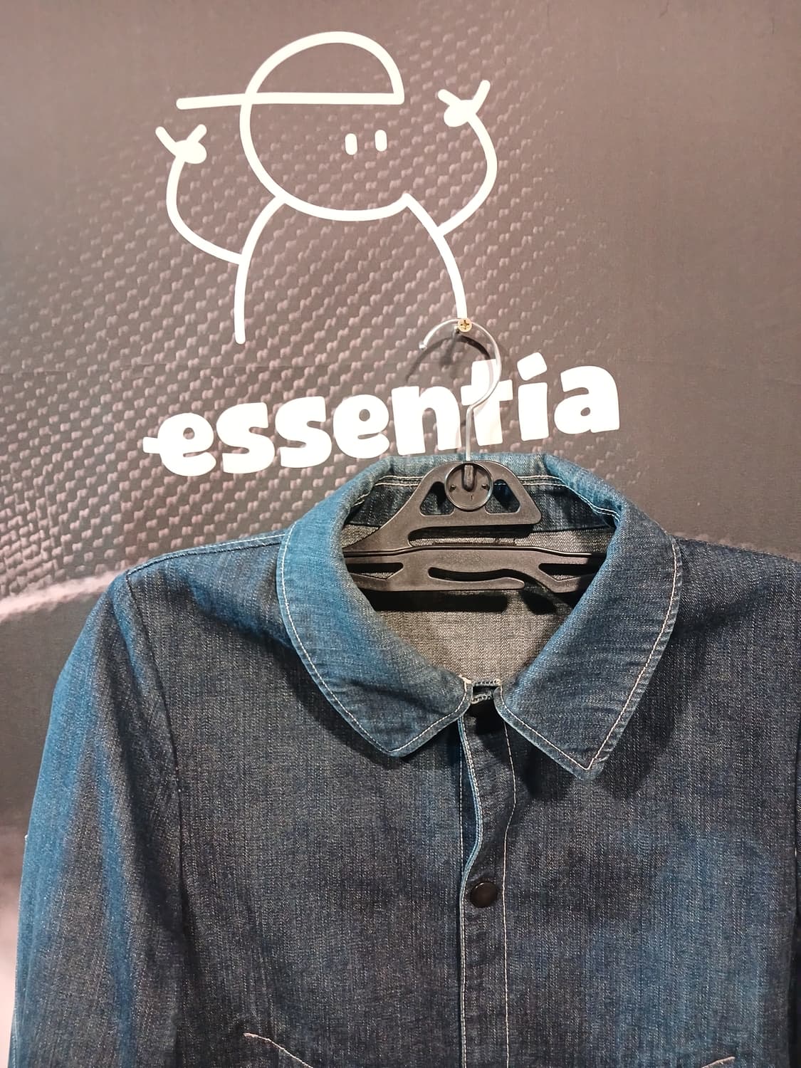 커브드 데님 자켓 상품이미지2