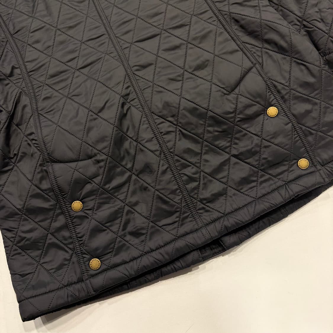 [38] 바버 애넌데일 블랙 퀼팅 자켓 블랙 B281 상품이미지8