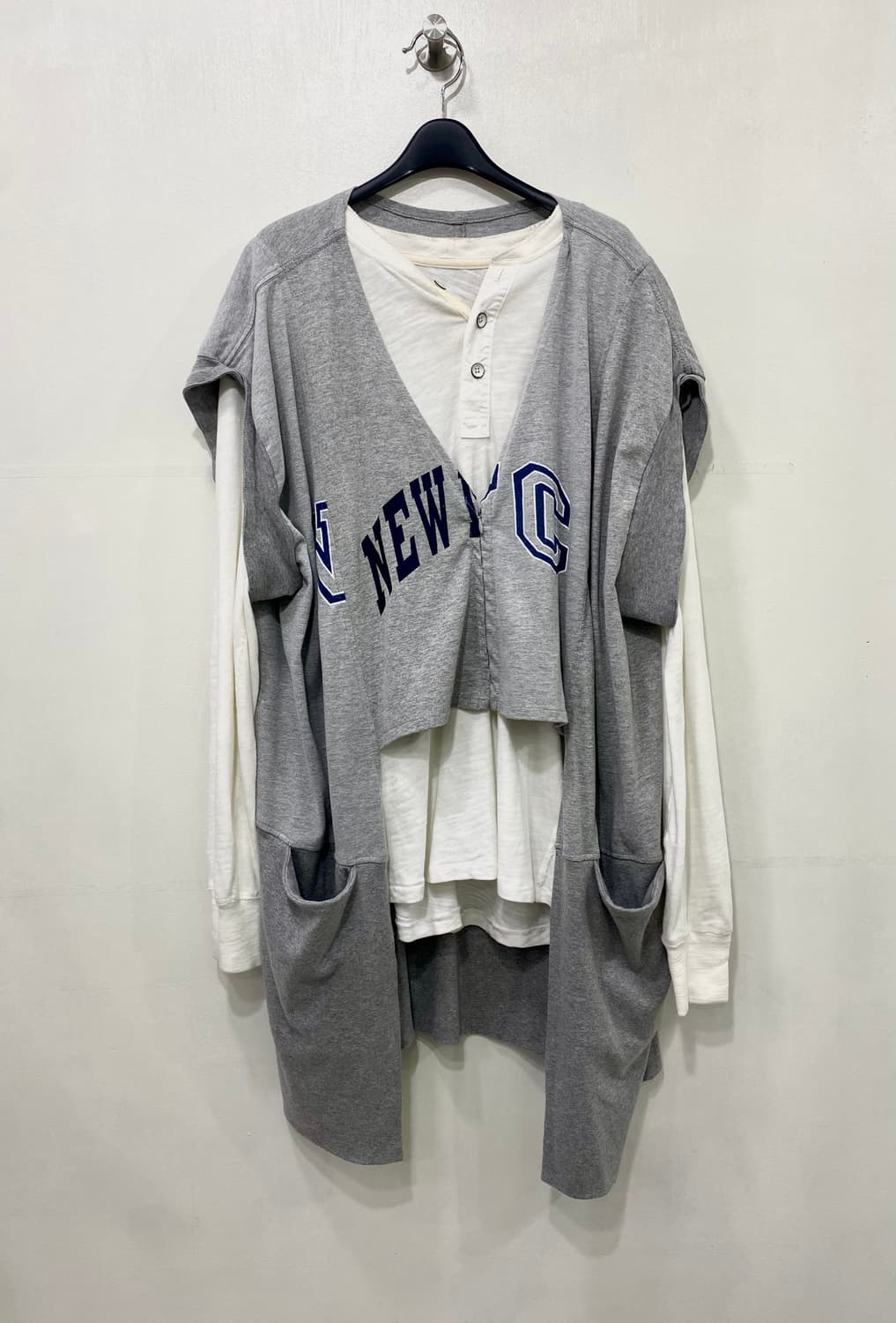 77circa 리메이크 아카이브 스웨트 베스트 F 상품이미지2