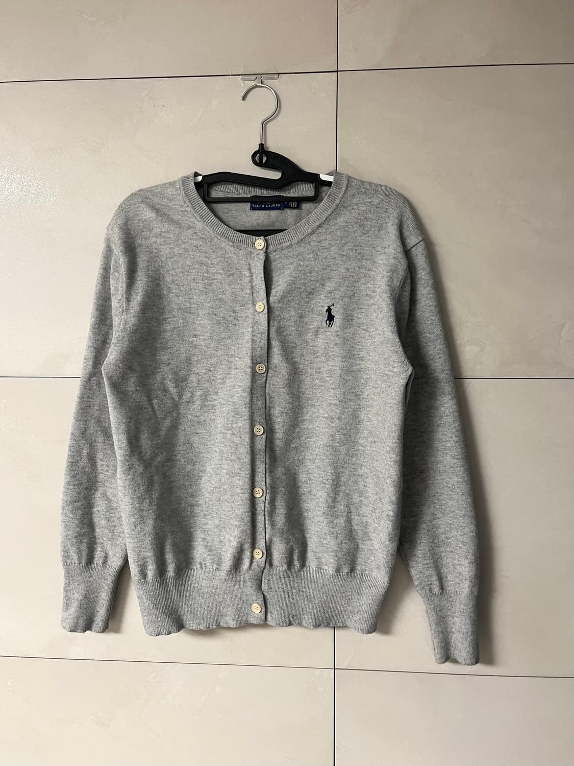 폴로 랄프로렌 가디건 그레이 [S] 상품이미지3