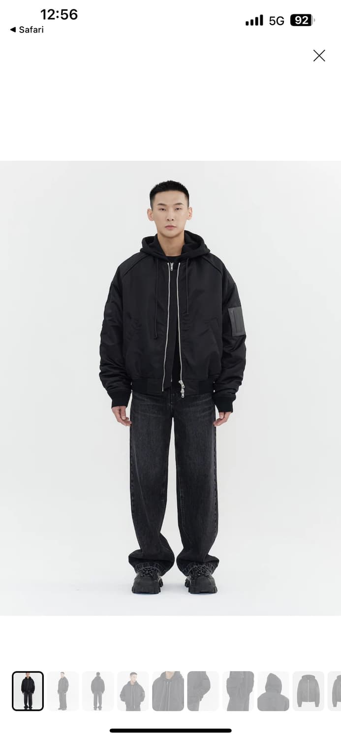 준지 디테쳐블 ma-1 마원 점퍼 24ss 상품이미지3