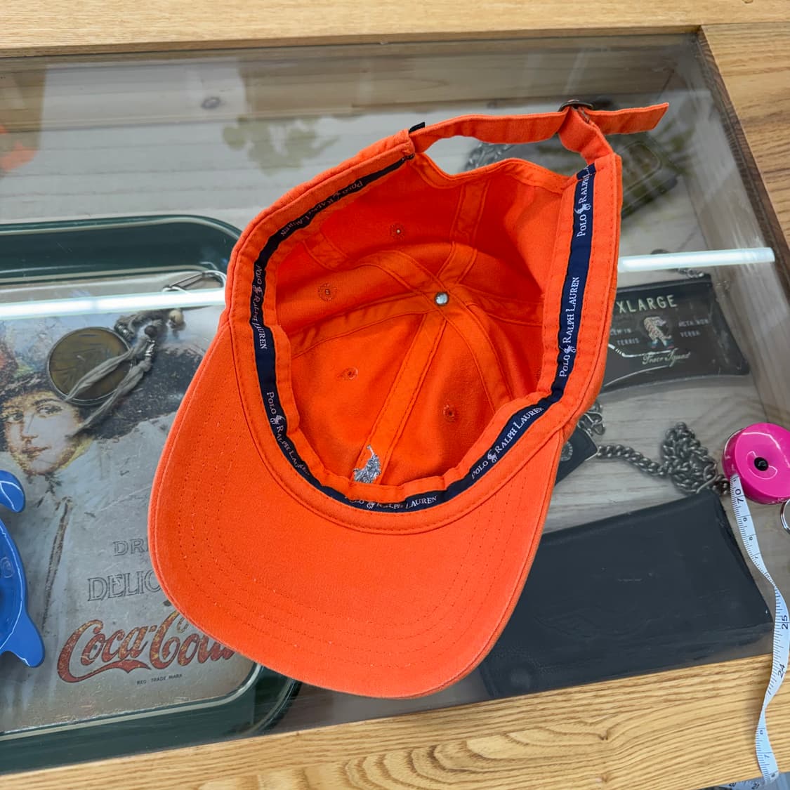 랄프로렌 폴로 오렌지 볼캡   상품이미지5