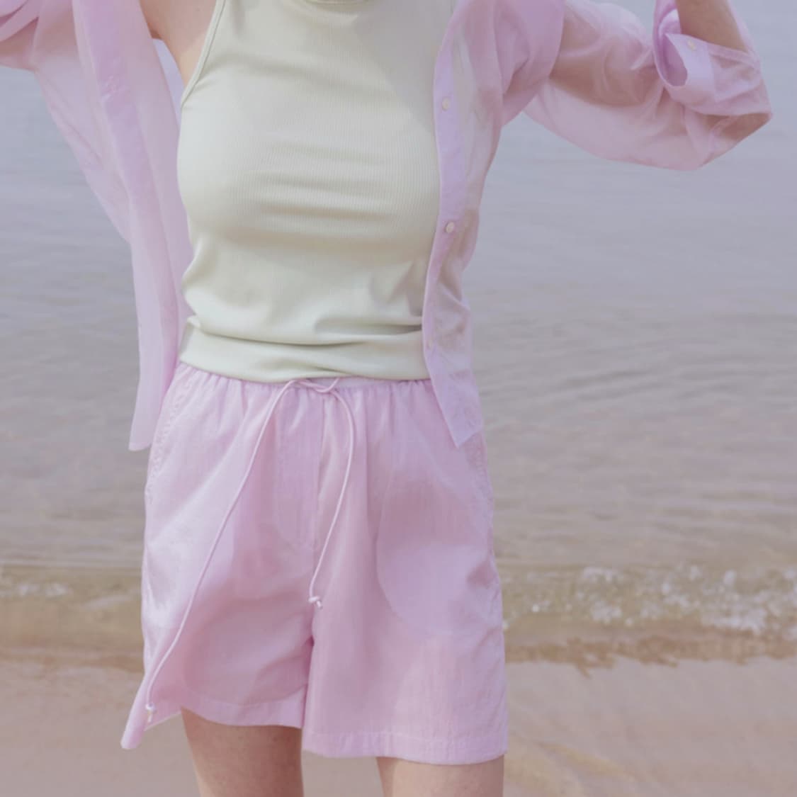 유에르(YUERE) 나일론 숏팬츠 55 새상품 상품이미지1