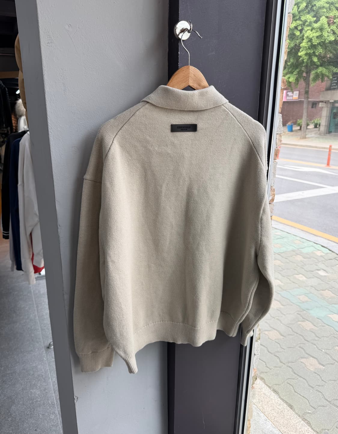 S/ 피어오브갓 에센셜 1977 카라 니트 상품이미지7