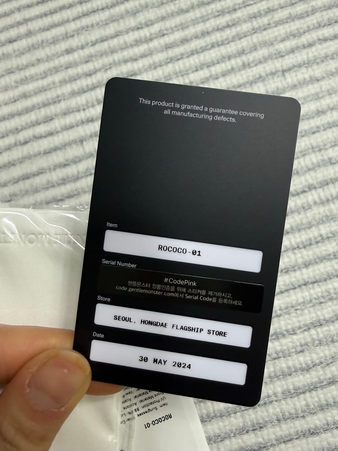 젠틀몬스터 로코코01 블랙 상품이미지4