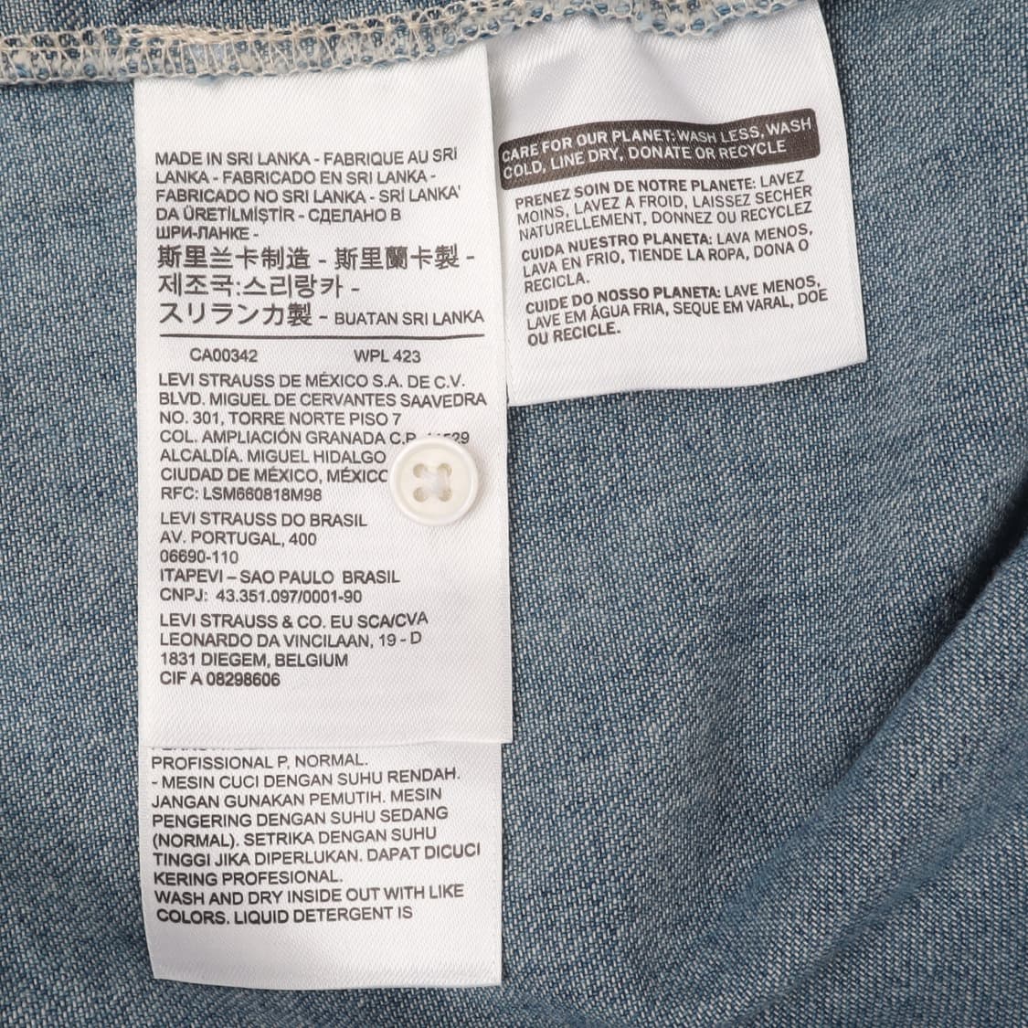 리바이스 데님 원피스 상품이미지9