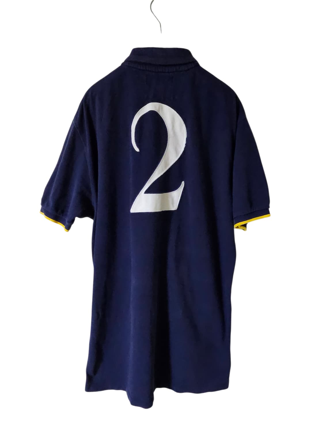 폴로 랄프 로렌 빅포니 카라티 M | 커스텀핏 네이비 | 넘버링2 빈티지 상품이미지4