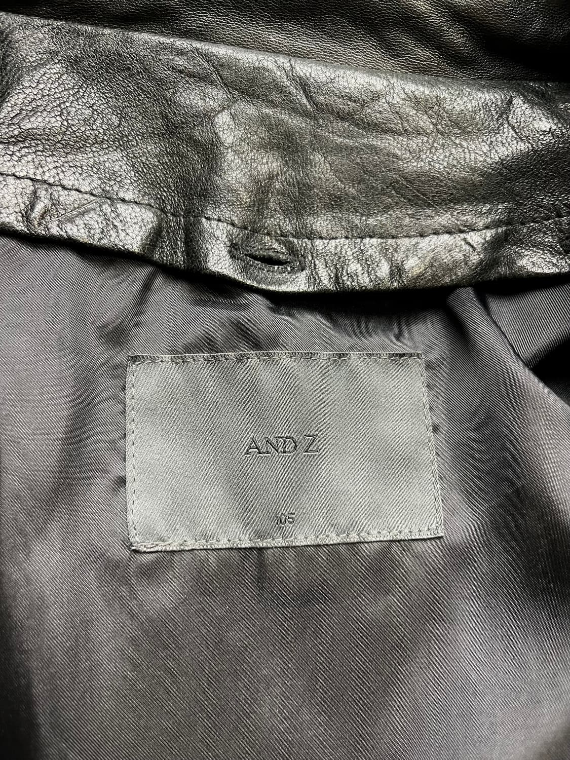 [105] AND Z 앤드지 양가죽자켓 - 라이더자켓 상품이미지8