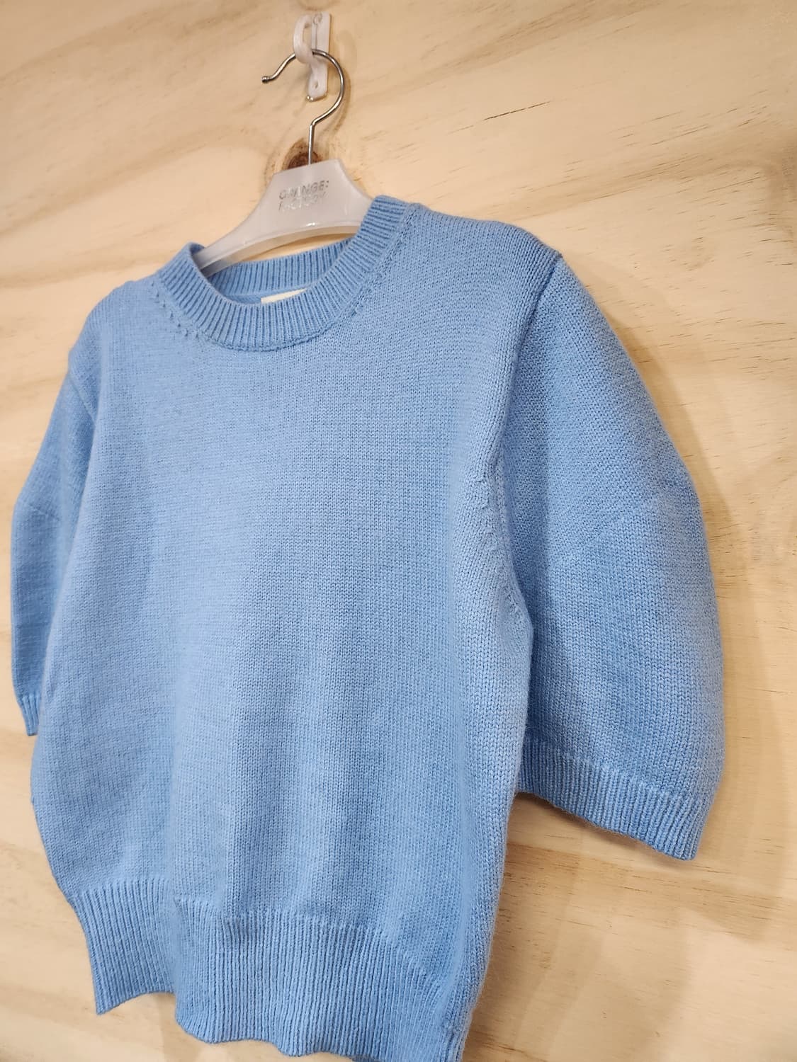 645) 여성 반팔 니트 상품이미지3